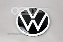 VW embléma Tiszta fehér/fekete 11A853630  AWA