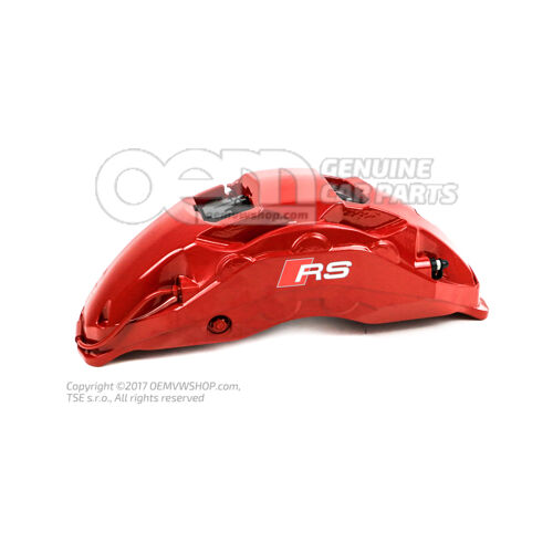 Audi RSQ8 red calliper without brake pads size 420x40mm right
