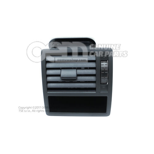 Szellőző szatén fekete 7E0819203H 9B9