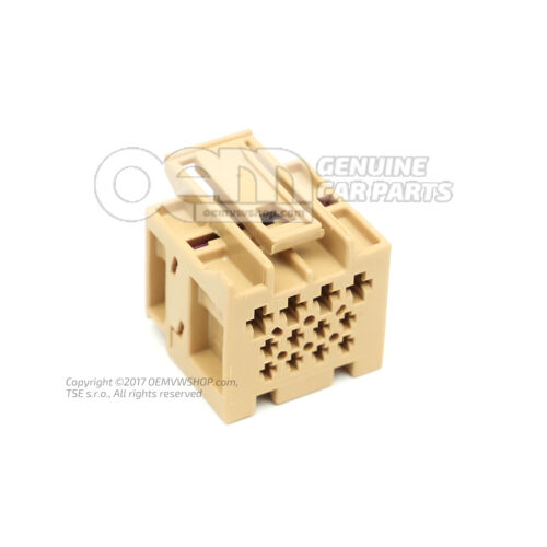 Lapos érintkezőház érintkezőzárral 6Q0972883A