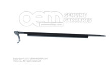 Ablaknyílás tömítés fekete-fényes díszléccel 4G0853283H T94 (2)