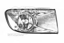 Halogén ködlámpa Skoda Octavia 1Z 1Z0941702 (1)