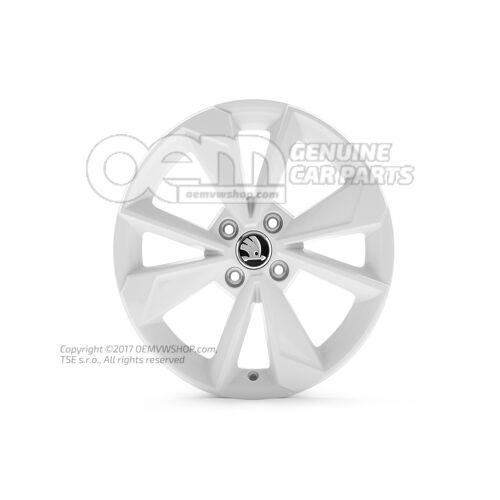 Alumínium felni fehér Skoda Citigo 1S 1ST071496K FM9