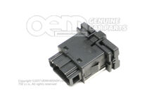 Szatén fekete elektromos ablakemelő kapcsolója 1H0959855A 01C (2)