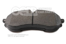 1 készlet fékbetét tárcsafékhez 2N0698151B (1)