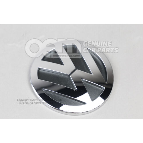 VW embléma króm színek/fekete 6Q0853630A ULM