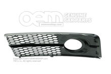 Légvezető rács szatén fekete Audi A8/S8 Quattro 4E 4E0807681AK01C (1)