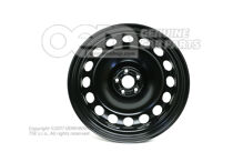 Acél felni a helytakarékos vészkerék-ralihez fekete 2Q0601027AL03C (2)