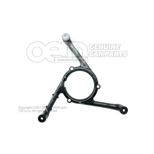 Konzol hűtőventilátorhoz szatén fekete 1J0121206H 9B9