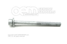 Dugófejű csavar hatlapfejű dugófejjel (kombináció) M6X75X37 N  90493101 (4)