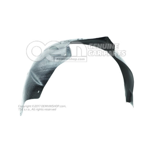 Kerékház bélés, műanyag 1U0809962D