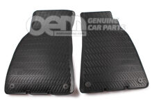 1 szett lábszőnyeg (gumi) szatén fekete 4F2061501  041 (6)