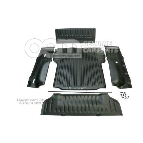 1 készlet panel burkolat a csomagtérhez (komplett) 2H7061162G
