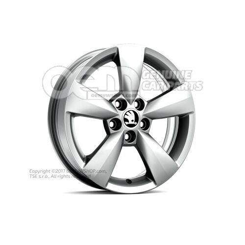 Alumínium felni gyémánt ezüst 5JA071495  8Z8