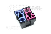 Adapter dupla kis relé lemez 8E0937527