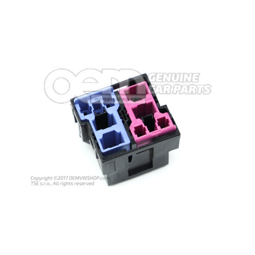 Adapter dupla kis relé lemez 8E0937527