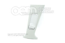 B-oszlop kárpit gyöngyszürke Skoda Superb 3U 3B0868418P 6K8