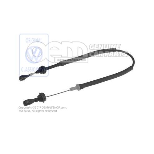 Gyorsító kábel az Iltis Turbodieselhez 183721555B