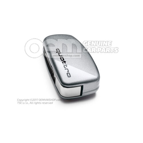 Trim key florett Silver Metallic 8V0071208A Z7G
