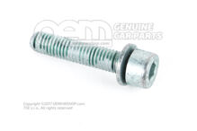 Csavar, hatlappal. hd aljzat. (kombi.) N  90405002