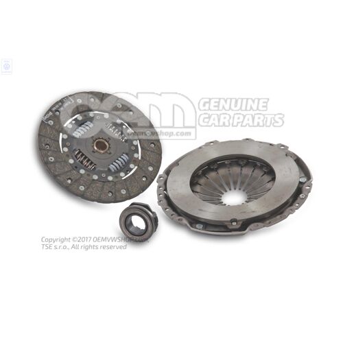 Kuplung alkatrész készlet Golf Mk3 16V-hoz 037198141DX