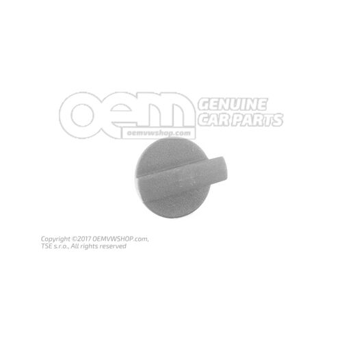 Rot. knob satin black