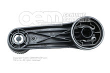 Ablakhajtókar Titan fekete 6Q0837581B 82V (1)