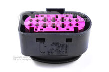 Lapos érintkezőház érintkezőreteszelő mechanizmus adapter vezetékkészlet redukálószer tartályhoz 1J0973737 (2)