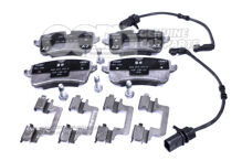 1 készlet fékbetét tárcsafékhez 4H0698451M