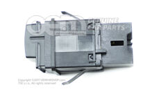 Kapcsoló fűthető hátsó ablakhoz szatén fekete Skoda Superb 3U 3U0959621A B98 (1)