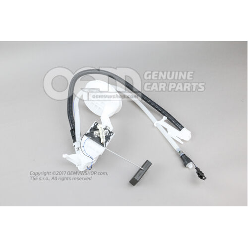 Suction jet pump with sensor for fuel display