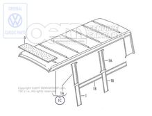 Tetőburkolat szürke/bézs 255867499A 2AW