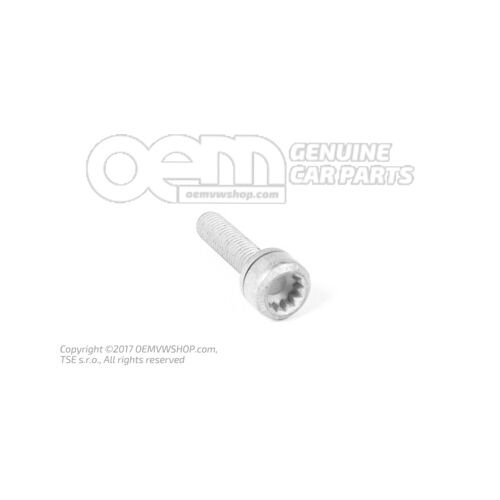 Csavar, poligon foglalattal hd. (kombi.) N  91180301