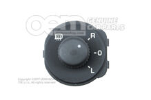 Külső tükörállítás kapcsolója fekete Skoda Octavia 1Z 1Z2959565A 3X1