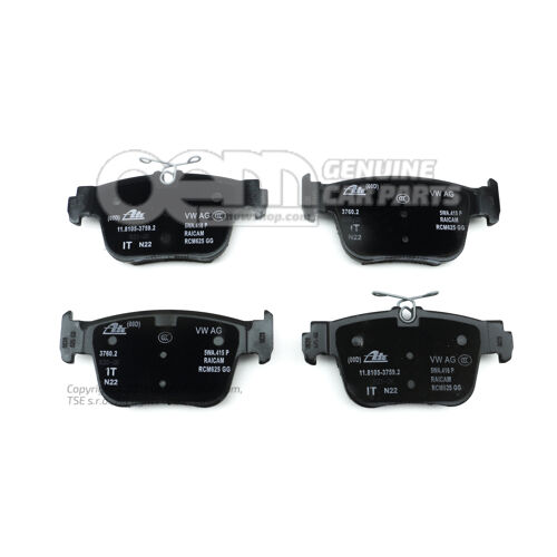 1 készlet fékbetét tárcsafékhez 5WA698451K