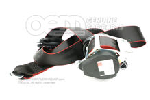 Hárompontos automata ülés fekete/piros 1S4857705E TTM