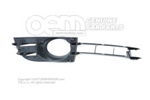 Légvezető rács szatén fekete 4F0807681  01C (1)