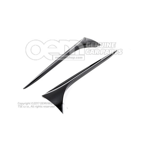 Genuine Skoda Kodiaq set of Spoilers for rear window left and right 565071601