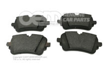 1 készlet fékbetét tárcsafékhez 4M0698451BE