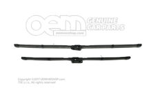 1 garnitúra aerodinamikus ablaktörlő lapátok - balkormányos 4N1998002