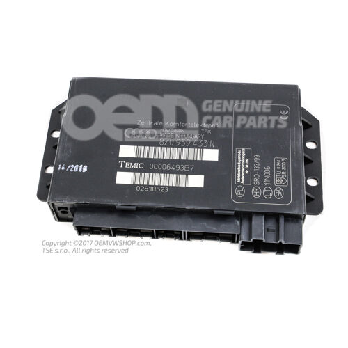 Központi vezérlőegység a kényelmi rendszerhez Audi A2 8Z 8Z0959433N