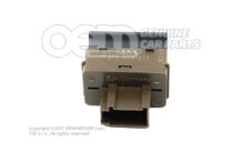 Nyomógomb az elektromos fedélzár működtető lélekhez (fekete) 4F0959831  5PR (1)