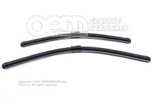 1 szett aerodinamikus ablaktörlő lapátok 1Z1998001 1 szett aerodinamikus ablaktörlő lapátok 1Z1998001