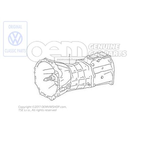 5 sebességes kézi sebességváltó Volkswagen Taro J52 J3303035871