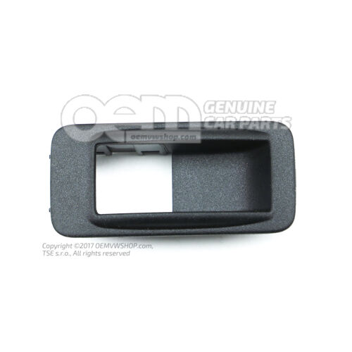 Rögzítő keret a kapcsolókonzolhoz szatén fekete 7H5959550  9B9