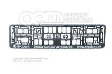 Rendszámtartó 000071800F