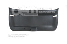 Hátsó fedél díszítő panel szatén fekete 57A867975M 9B9