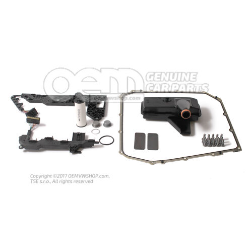 Audi DSG 7 sebességes S-tronic szervizkészlet 0B5 DL501 mechatronikus javítókészlettel 0B5398009F - w OEM02403360