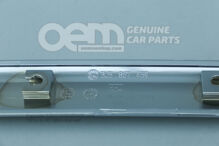 Díszléc ajtókárpitos panelhez szatén fekete/galvano/ magasfényű króm Skoda Superb 3U 3U5867459J K98 (2)