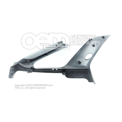 C/D oszlop burkolat szürke kék Skoda Felicia 6U 6U9868278  H50
